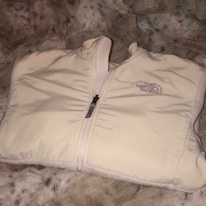 white north face jacket